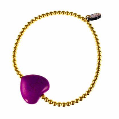 Armband 2501A62 Dark Fuchsia