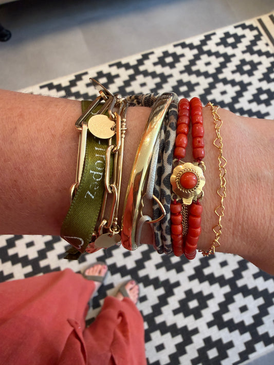 Armband hartjes