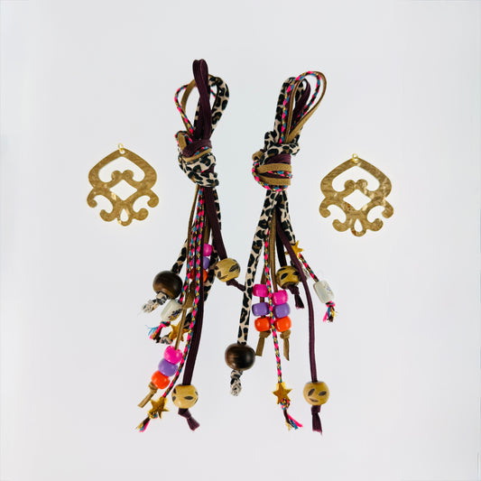 Schoenveter set met gouden hanger