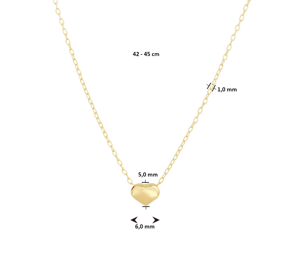 Ketting 8000119 Collier Small Heart
